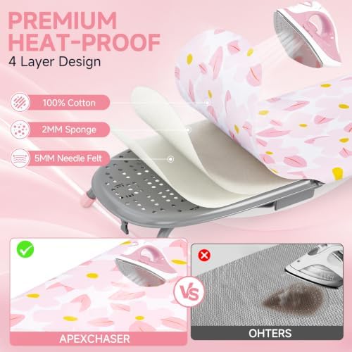 APEXCHASER Small Ironing Board, Iron Board - Image 5