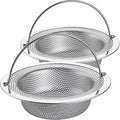 LASSHSWA Kitchen Sink Strainer Stainless Steel, Kitchen Sink Drain Strainer by LASSHSWA