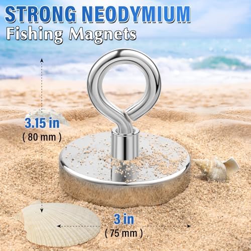 Fishing Magnet, 700 lbs Strong Heavy Duty Magnet - Image 6