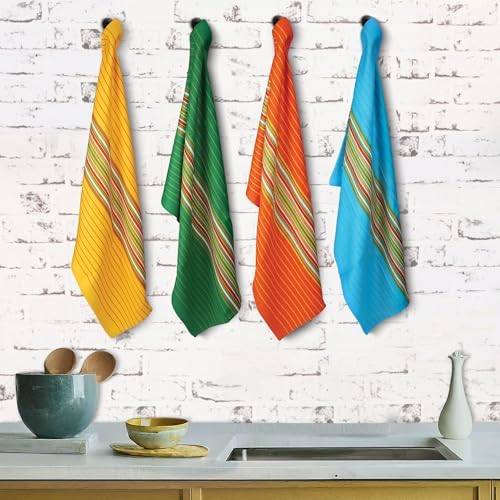 Urban Villa Kitchen Towels Cotton Dish Towels 20”x30” Multi - Image 4