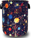 Planets Galaxy Laundry Basket Oxford Cloth Foldable Hamper 18.9x16.5 Inch by Unknown