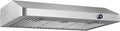 JOCO 36 Inch Under Cabinet Range Hood, 900 CFM Stainless Steel Kitchen Vent Hood, 4-Speed Knob Control C01-36K