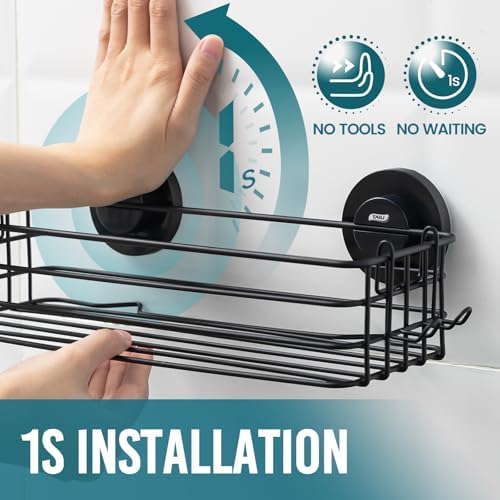 TAILI Shower Caddy Suction Cup 2 Pack - Image 2