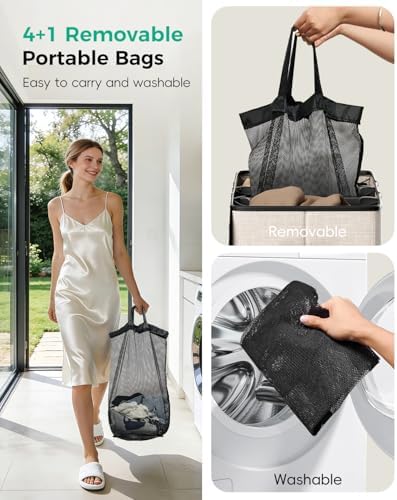 185L Laundry Hamper 4 Section - Image 6