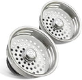 HIGHCRAFT 9843-2 Stainless Steel Kitchen Sink Strainer Basket Replacement by Highcraft
