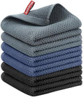 Nialnant 6 Pcs Kitchen Towels, 100% Cotton, 13 x 28 in by Nialnant