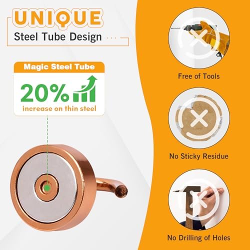 Neosmuk Magnetic Hooks Steel Tube Design - Image 3
