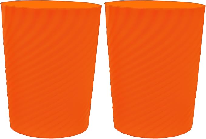 DAJITRE 1.8 Gallon Small Trash Can Wastebasket Recycling Bin Slim Profile by DAJITRE