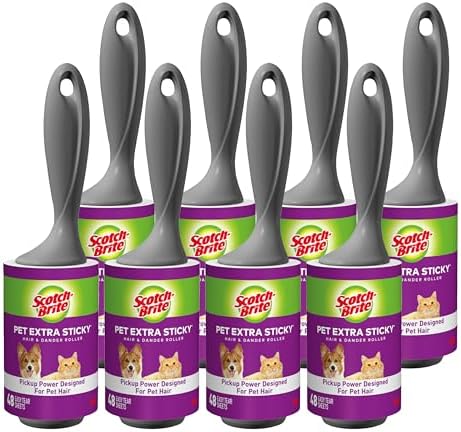 Scotch-Brite Pet Extra Sticky Lint Rollers 48 Sheets Per Roller by Unknown