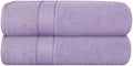 GLAMBURG 700 GSM Premium Cotton 2-Pack Oversized Extra Large Bath Sheet Set by GLAMBURG