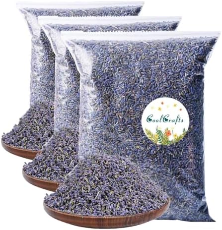 Dried Lavender Flowers, Dry Lavender Buds Bulk by CoolCrafts