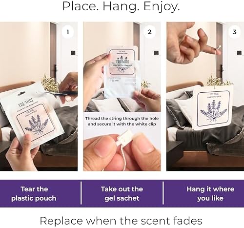 Amethyst Dew - Scented Sachets for Drawer and Closet Freshener - Home Fragrance - Image 6