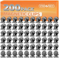 VNDUEEY 200 Pack Fridge Magnets Refrigerator Magnets, Strong Magnetic Clips by VNDUEEY