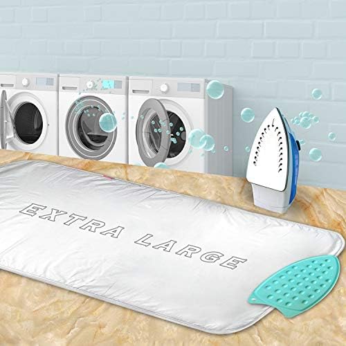 Ironing Mat, Extra Large Thickened Ironing Blanket Portable Ironing Pad by YQMAJIM
