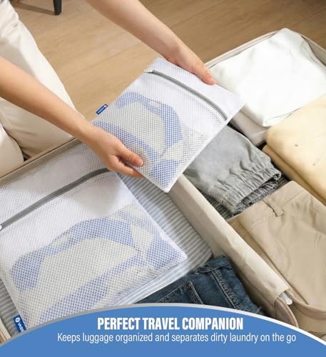 VASSON Mesh Laundry Bags for Delicates, Durable Lingerie Wash Bag Set - Image 7
