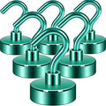 Neosmuk Magnetic Hooks for Cruise Cabins, 40lb Heavy Duty, 6 Pack by Neosmuk