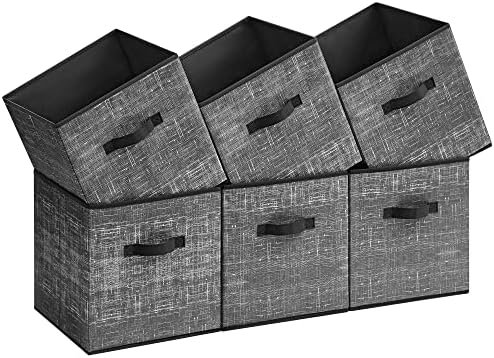 SONGMICS Storage Cubes, 13-Inch Foldable Closet Organizers by Unknown