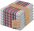 Urban Villa Kitchen Towels Cotton Dish Towels 20”x30” Grey by CottonTrends