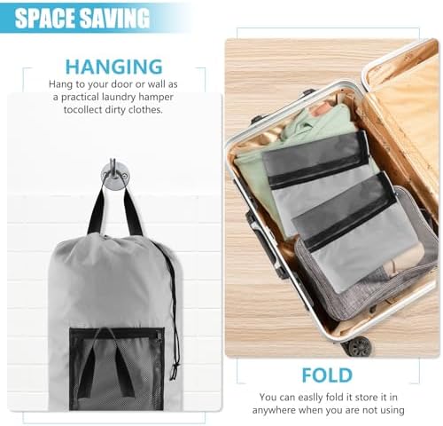 Olosar Laundry Bag Backpack, Extra Large Travel Laundry Bag - Image 6
