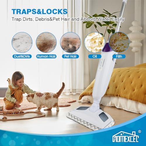 HOMEXCEL Steam Mop Replacement Pads Compatible - Image 4