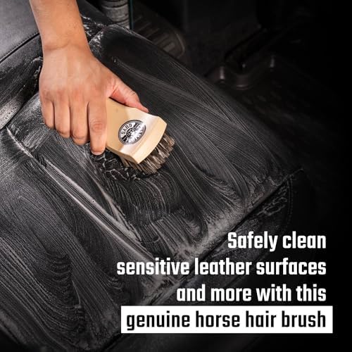 Chemical Guys, Long Bristle Horsehair Leather Cleaning Brush - Image 2