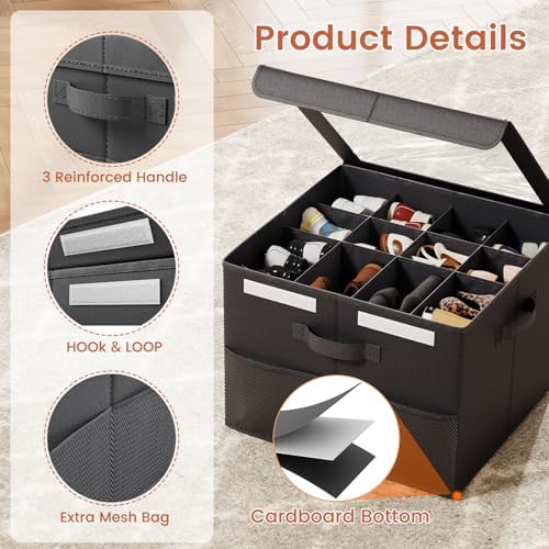 PHINOX Shoe Organizer for Closet, Fits up to 16-24 Pairs, 1 Pack - Image 3