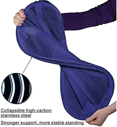 BATTOO Deluxe Strong Mesh Pop up Laundry Hamper Basket - Image 4