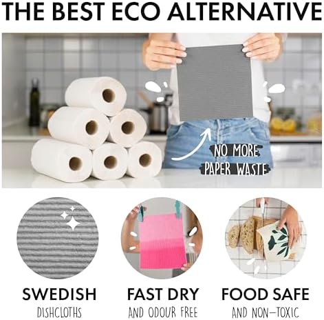 SUPERSCANDI 6 Pack Swedish Dishcloths - Image 6