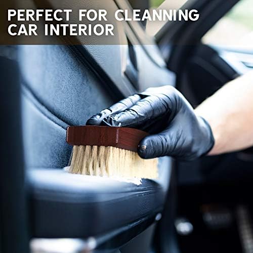 KONEX Dark Wood Lint Brush for Clothes, Handbags - Image 6