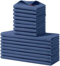 Homaxy 16 Pack 100% Cotton Kitchen Towels and Dishcloths Set by Homaxy