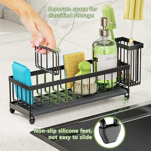 Cisily Extra Large Sink Caddy Organizer - Image 6