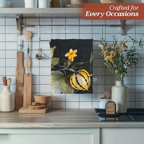 Maison d' Hermine Kitchen Towels Set of 3 Reusable 100% Cotton 27.50" x 20" - Image 5