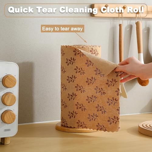 Microfiber Cleaning Cloth Roll, 80 Pack Cleaning Towels, Lint Free Rags Paper - Image 3