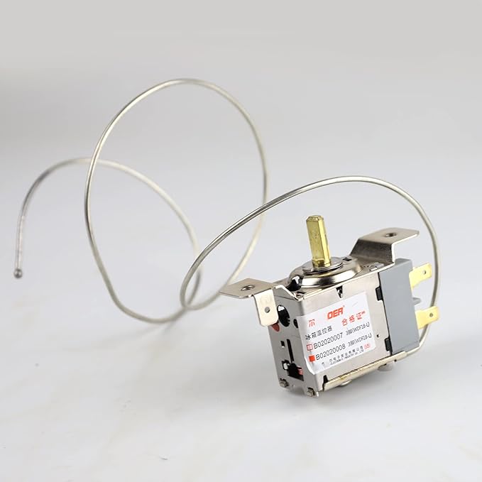 Mini Fridge Thermostat,Universal Freezer Refrigerator Thermostat Controller(3 pin WDF 18gl B02020008,AC 220V 6A WDF18-L)