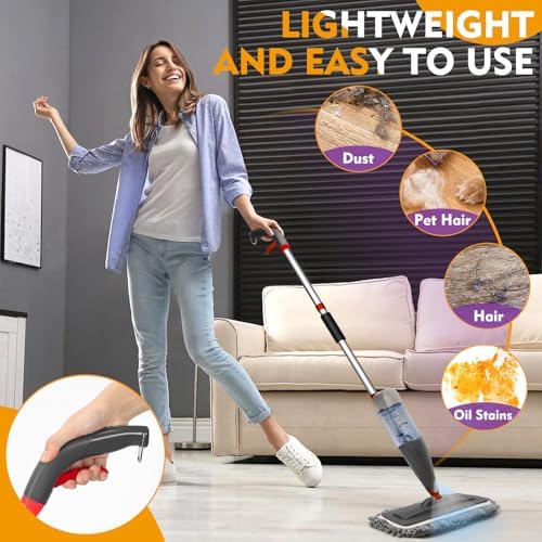 Spray Mop for Hardwood Tile Floor Cleaning - Image 5