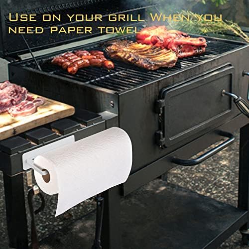 Magnetic Paper Towel Holder, Heavy Duty Strong Magnet Backing, 12” x 3” - Image 5