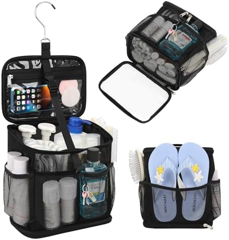 CUBETASTIC Shower Caddy Portable Mesh Shower Tote by CUBETASTIC