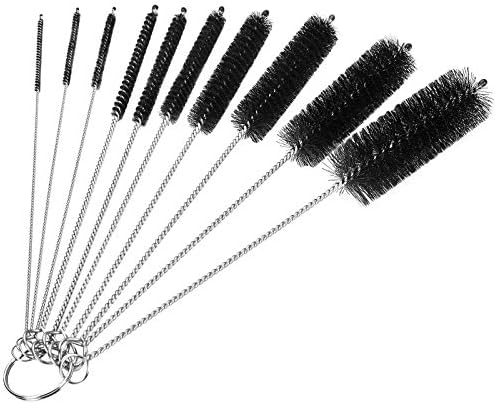 CiaraQ Bottle Cleaning Brushes, 8 Inch Nylon Tube Brush Set by CiaraQ
