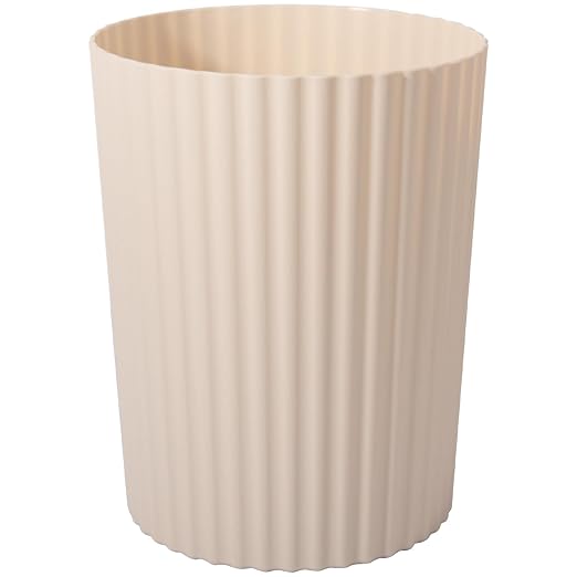 JiatuA Small Trash Can Plastic Wastebasket Round Garbage Container Bin by JiatuA