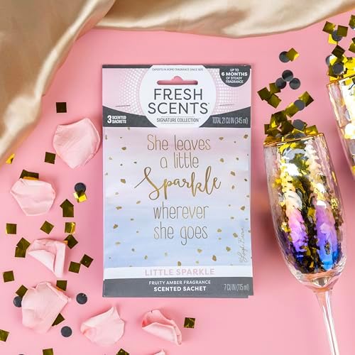Fresh Scents A Little Sparkle Scented Sachets 6 Pack - Image 5