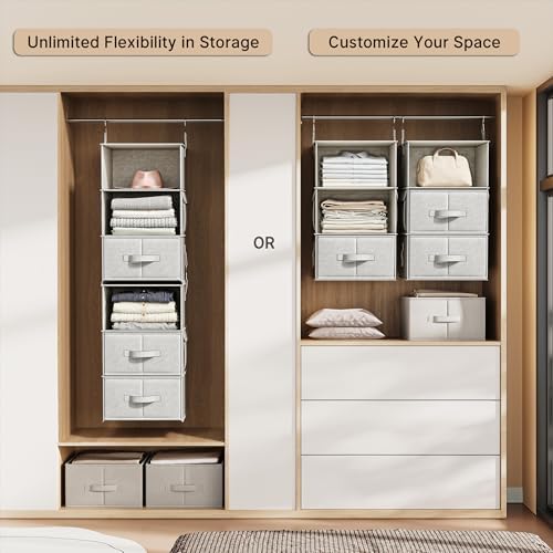 6-Shelf Hanging Closet Organizer - Image 5