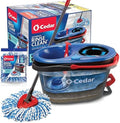 O-Cedar RinseClean Spin Mop & Bucket System + 1 Extra Mop Head | Clean by Unknown