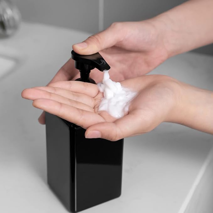 15 oz Hand Soap Dispenser, Plastic Pump Bottles, Refillable Empty Lotion - Image 4
