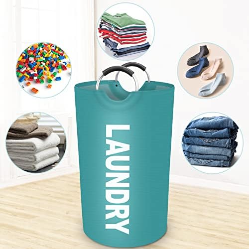 90L Large Laundry Basket, Dirty Clothes Waterproof Laundry Hamper - Image 5