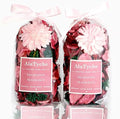 Pink Potpourri Bags, Rose Scented Decorative Bowl Filler by Alatyche
