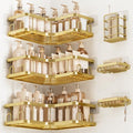 Veken Large Capacity Corner Shower Caddy 6-Pack, Advanced Rustproof Design by Veken