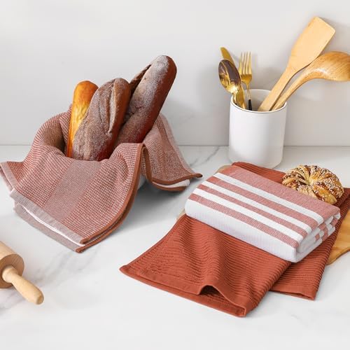 Homaxy Cotton 380 GSM Premium Kitchen Towels, 3 Pack - Image 6
