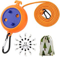 Portable Travel Clothesline, 33ft Camping Clothes line by Caudblor