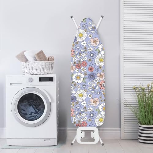 Daisy Print Ironing Board Cover Pretective Covers 15x54 Inch Standard Ironing - Image 4