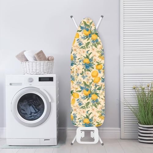 Flower Lemon Ironing Board Covers Fits Standard Sizes Ironing Board Protector - Image 3